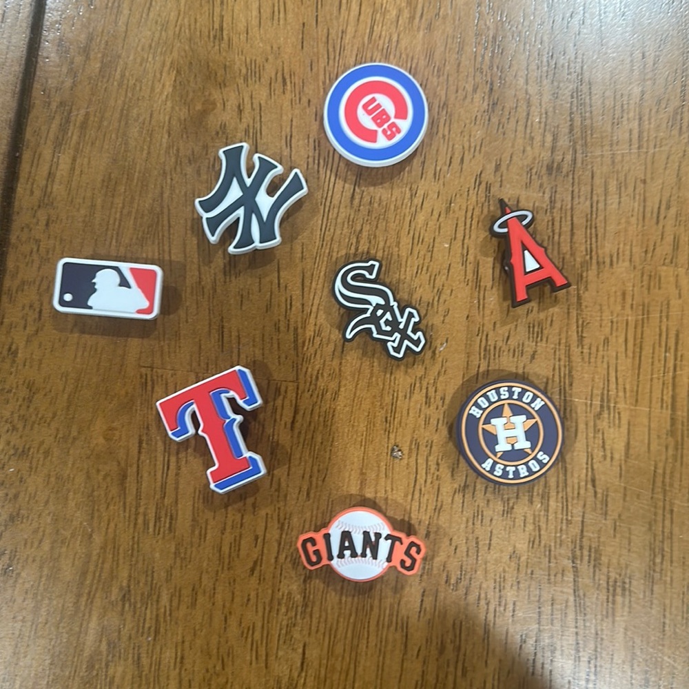 Crocs style charms! MLB teams